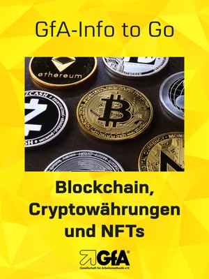 cover image of Blockchain, Cryptowährungen und NFTs